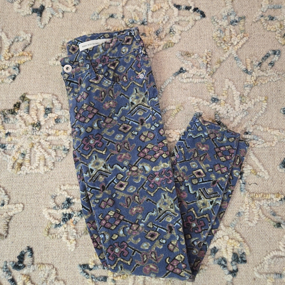 Pilcro and the Letterpress High Rise Pant